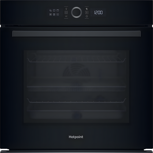 Hotpoint HOI4S8PM0BUK - Black Single Oven - 73L Built-In - A+ Energy