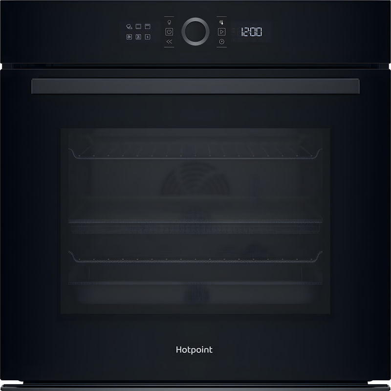 Hotpoint HOI4S8PM0BUK - Black Single Oven - 73L Built-In - A+ Energy