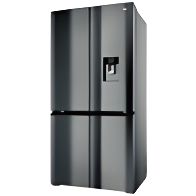 Haier HCW79F19EHSB - Stainless Steel American Fridge Freezer - 679L - E Rated