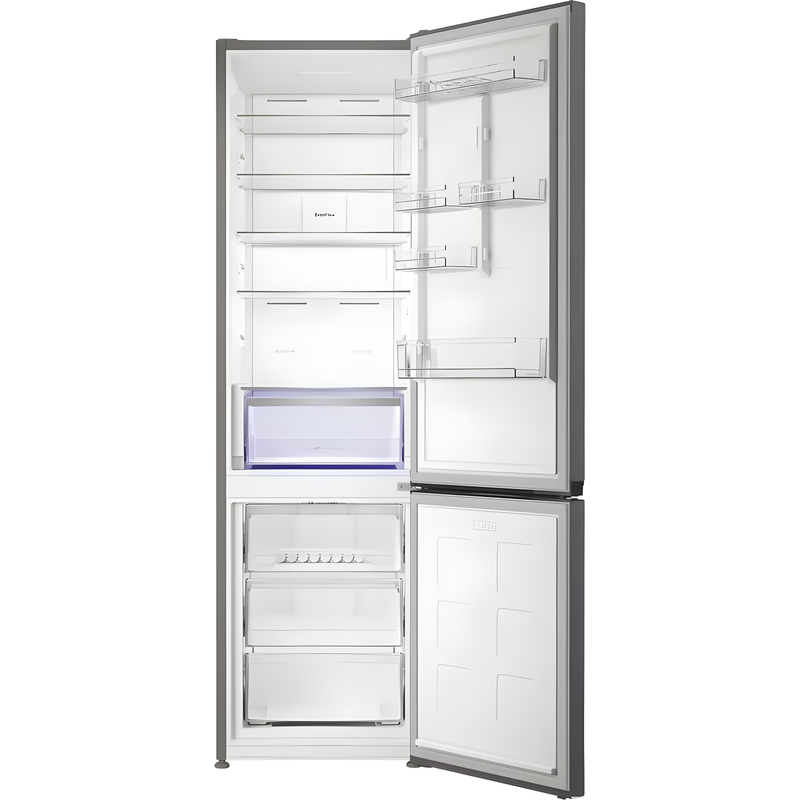 Hotpoint HPK 26411 XP4UK - Brushed Steel 70/30 Fridge Freezer - Dual No Frost - E Energy
