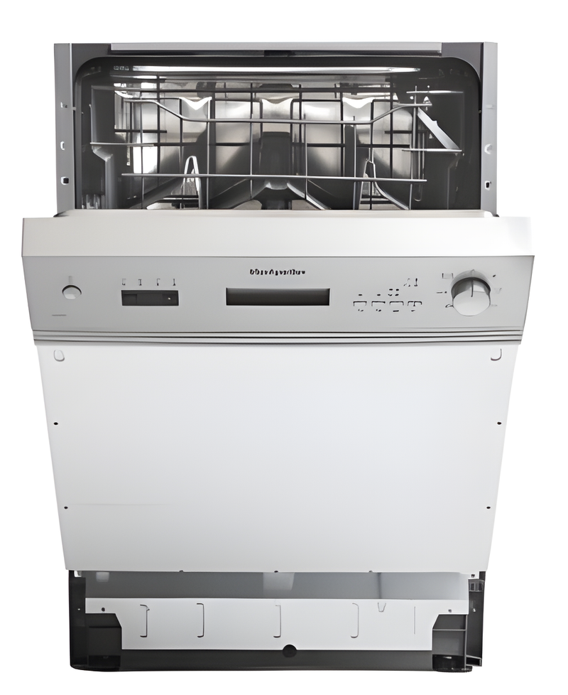Montpellier MDI655X - Stainless steel Semi Integrated Dishwasher - E energy