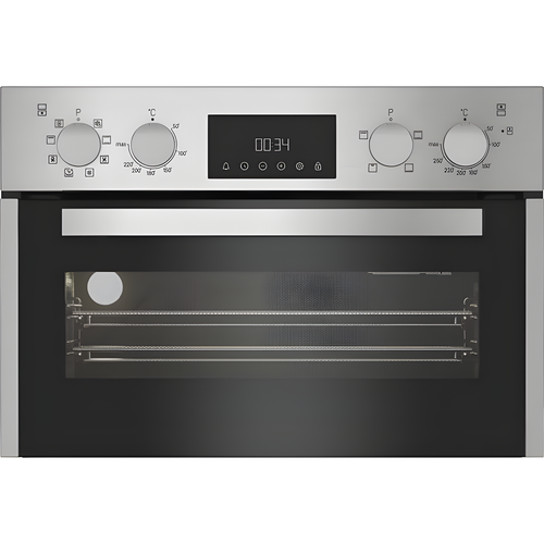 Hotpoint DIH 82D1 IX - Stainless Steel Built-In Double Oven - 71L + 38L - A Energy