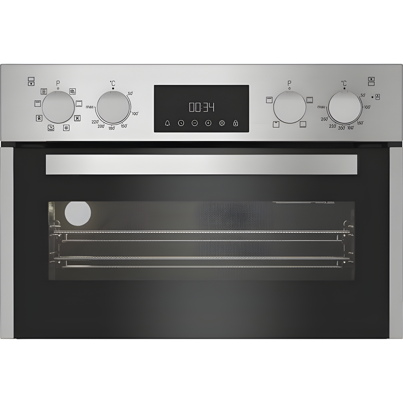 Hotpoint DIH 82D1 IX - Stainless Steel Built-In Double Oven - 71L + 38L - A Energy