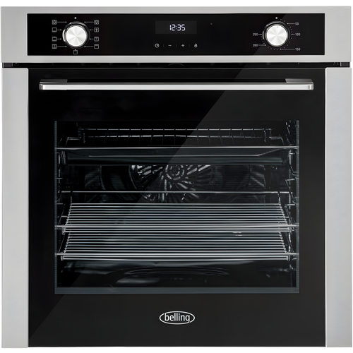Belling BI603MF STA 444411627 - Stainless steel Built in Electric Single Oven - Catalytic cleaning - A energy