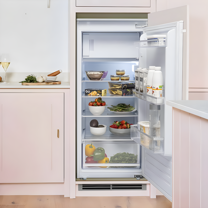 Caple RiR125 - White In-Column Larder Fridge with Ice Box - 163L - E Energy