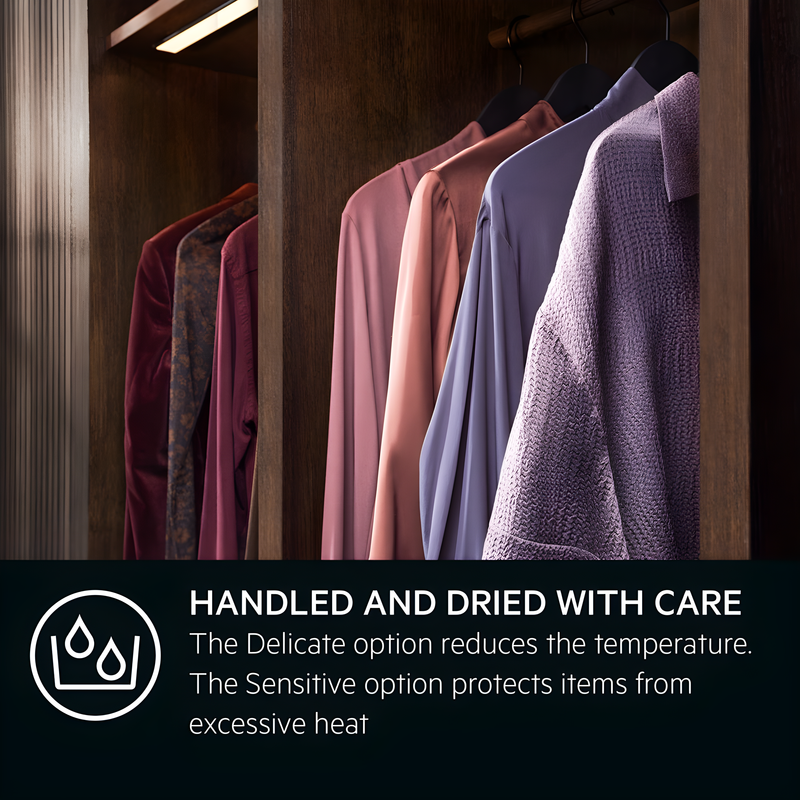 AEG TR739G4B - White 9KG Heat Pump Tumble Dryer - A+++ Energy Rated