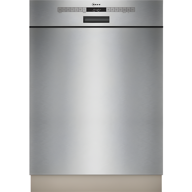 Neff S145HTS01G - Stainless steel Integrated Dishwasher - D energy