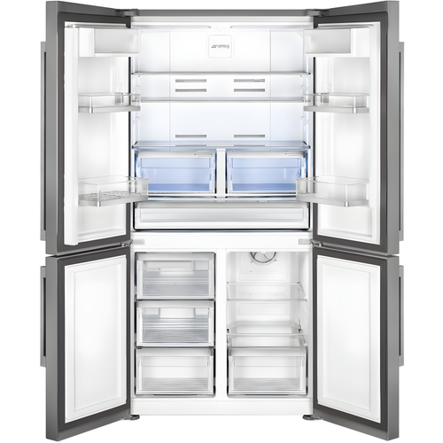 Smeg FQ60XDE - Stainless Steel American Fridge Freezer - 572L - E Rated