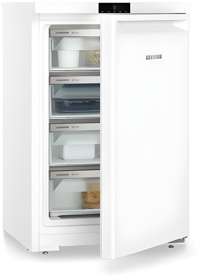 Liebherr TGN14VE04 - White Freestanding Frost Free Undercounter Freezer - 93L Capacity - E Energy Rating