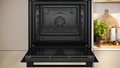 NEFF B1DCC0AK3B - Black Single Oven - 71L Built-In - A+ Energy