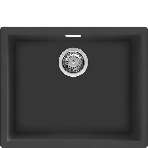 Smeg VZP56N - Black Sink - Undermount Single Bowl