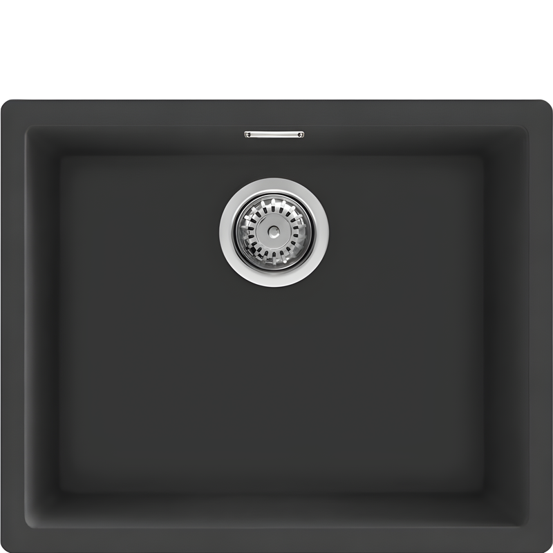 Smeg VZP56N - Black Sink - Undermount Single Bowl