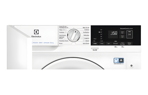 Electrolux EWD746PCBI - White 7KG/4KG Integrated Washer Dryer - 1600RPM - D Energy