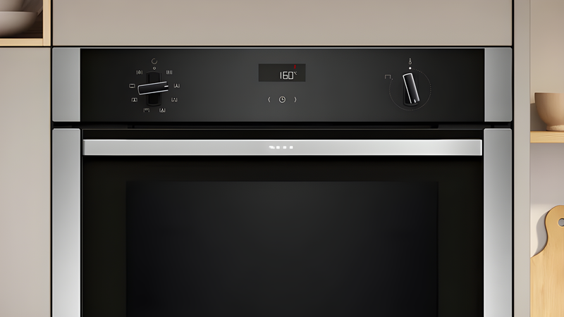 NEFF B4ACF1AN3B - Stainless Steel Single Oven - 71L Built-In - A+ Energy