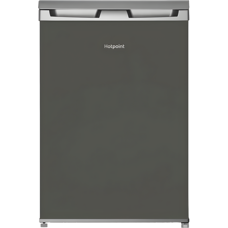 Hotpoint H55R1 112X UK - Grey Under Counter Larder Fridge - 128L - E energy rating