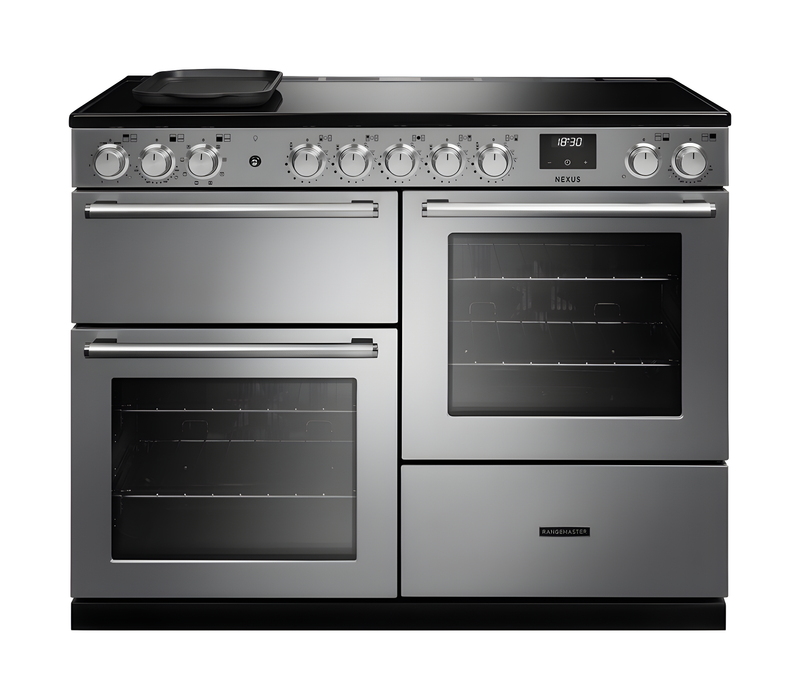 Rangemaster NEXO110EISTST/CM1 - Stainless Steel 110cm Range Cooker - Induction - A Energy