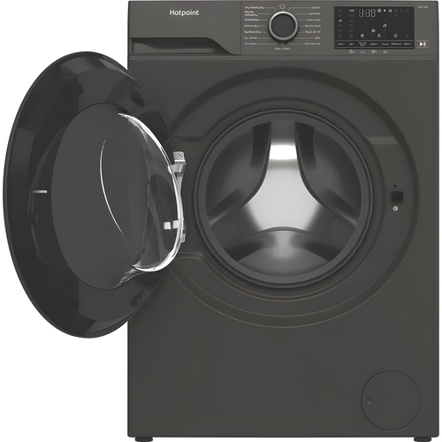 Hotpoint HBD 1781G ANTISTAIN UK - Grey Washer Dryer - 10KG Wash 7KG Dry - D Energy