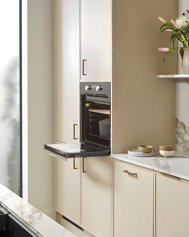 Caple C2200BK - Black Single Oven - 67 Litre - A energy
