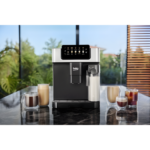 Beko CEG7304X - Stainless Steel Bean to Cup Coffee Machine - 19 Bar - 2L Water Tank