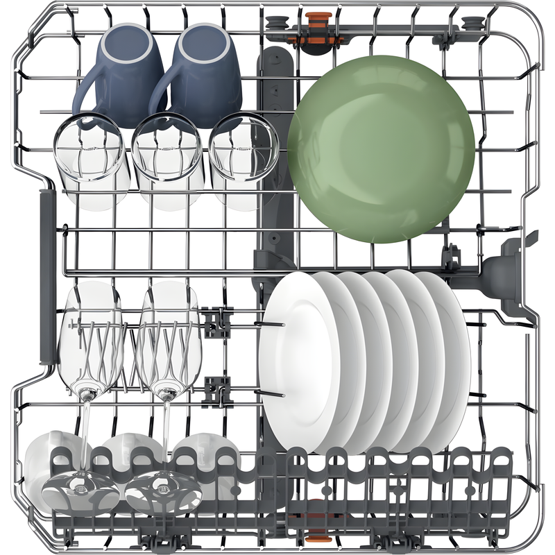 Hotpoint H7IC16M6 UK - Black 16 Place Settings Dishwasher - Integrated - C Energy Rated