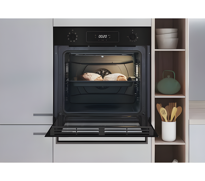 CANDY FIDC N9B5 L - Black Single Oven - 70L Capacity - A+ Energy Rating