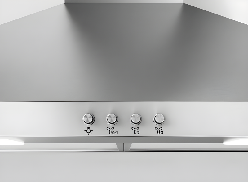 Zanussi ZFCT16X - Stainless Steel Chimney Hood - 60cm - D Energy Rating