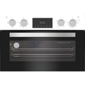 Hotpoint DIH 10D W- White Double Oven - 75L Main + 38L Top - A Energy