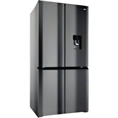 Haier HCW79F19EHSB - Stainless Steel American Fridge Freezer - 679L - E Rated