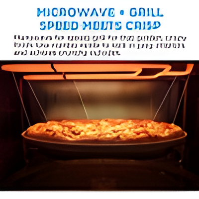 Midea MBOTG934E4MO-BK - Black Built-In Grill Microwave - 34 Litres