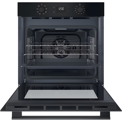 Hotpoint HO 455C B UK- Black Single Oven - 71L - A Energy Rating