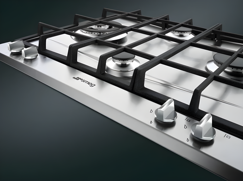 Smeg P261XGH - Stainless Steel Gas Hob - 60cm - 4 Burners
