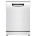 Bosch SMS4EKW06G - White Freestanding Dishwasher - B energy