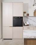 Caple C2200BK - Black Single Oven - 67 Litre - A energy