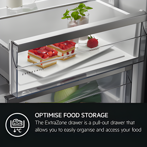 AEG OSC7C191ES - Fully Integrated Fridge Freezer - 207L Fridge / 62L Freezer - E Energy