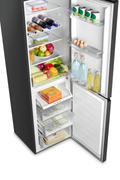 Hisense RB327N4ABD - Black/Stainless Steel Fridge Freezer - 55cm 50/50 Total No Frost - D Energy