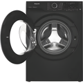 Hotpoint HB103WBCAREUK - Black 10KG Washing Machine - 1400 RPM - A energy