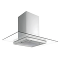 Caple PLASFGC920 - Stainless Steel 89.5cm Chimney Extractor Hood - 580m³/h - D Energy