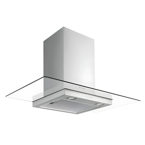 Caple PLASFGC920 - Stainless Steel 89.5cm Chimney Extractor Hood - 580m³/h - D Energy