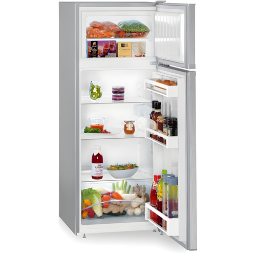 Liebherr CTELE2531 - Silver Freestanding 80/20 Fridge Freezer - E energy