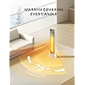 Midea NTH20-22GR - White 2000W PTC Tower Heater - 75° Oscillation - 24H Timer
