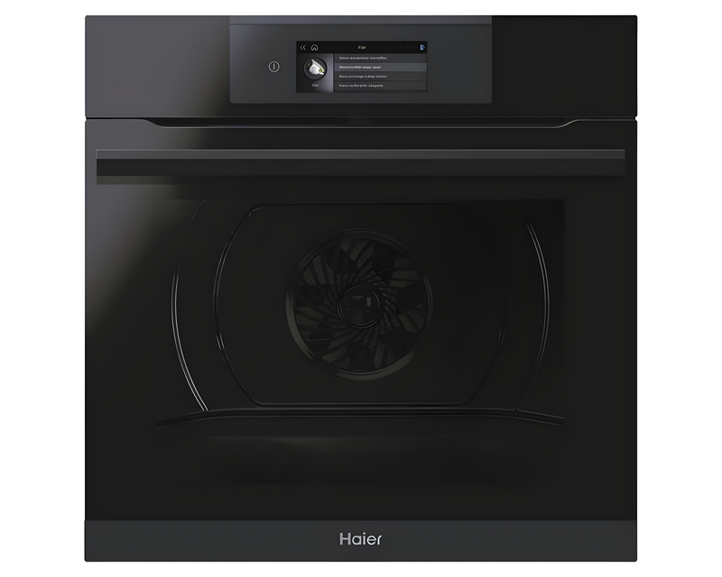 Haier HWO60SM6T5BH - Black Built-in Single Oven - 70 Litres - A+ Energy