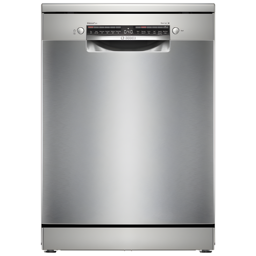 Bosch SMS4EKI06G - Silver Freestanding Dishwasher - B energy