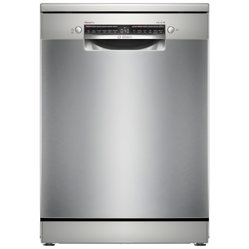 Bosch SMS4EKI06G - Silver Freestanding Dishwasher - B energy
