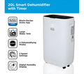 BLACK + DECKER BXEH60014GB - White Air Conditioning Unit - 6.5 litres capacity