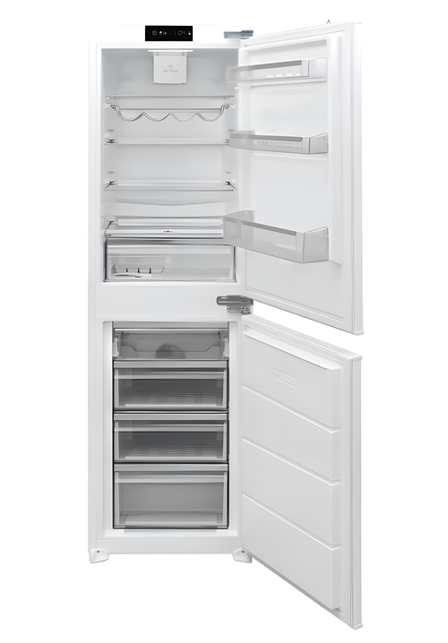 CDA CRI851 - White Integrated 50/50 Frost Free Fridge Freezer - F energy