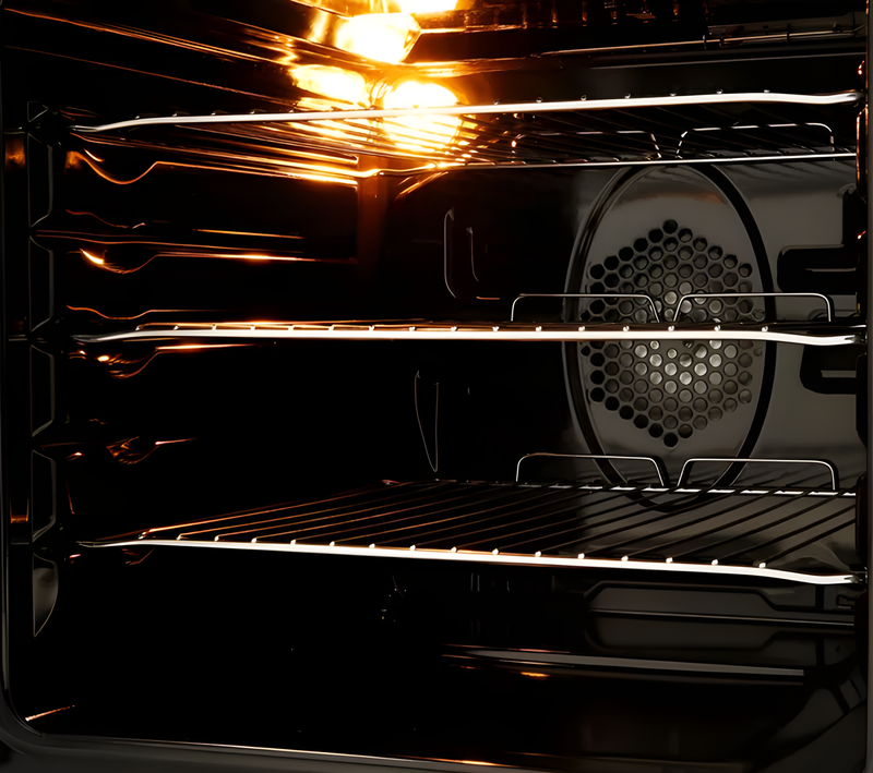 BEKO KDV555AS - Silver 50cm Freestanding Electric Solid Plate Cooker - Dual Oven - A Energy