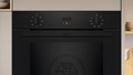 NEFF B1DCC0AK3B - Black Single Oven - 71L Built-In - A+ Energy