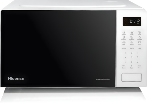 Hisense H20MOWS4UK - White Microwave Oven - 20L Capacity - 700W