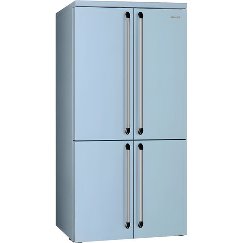 Smeg FQ960PB6 - Blue American Fridge Freezer - 572L - E Energy
