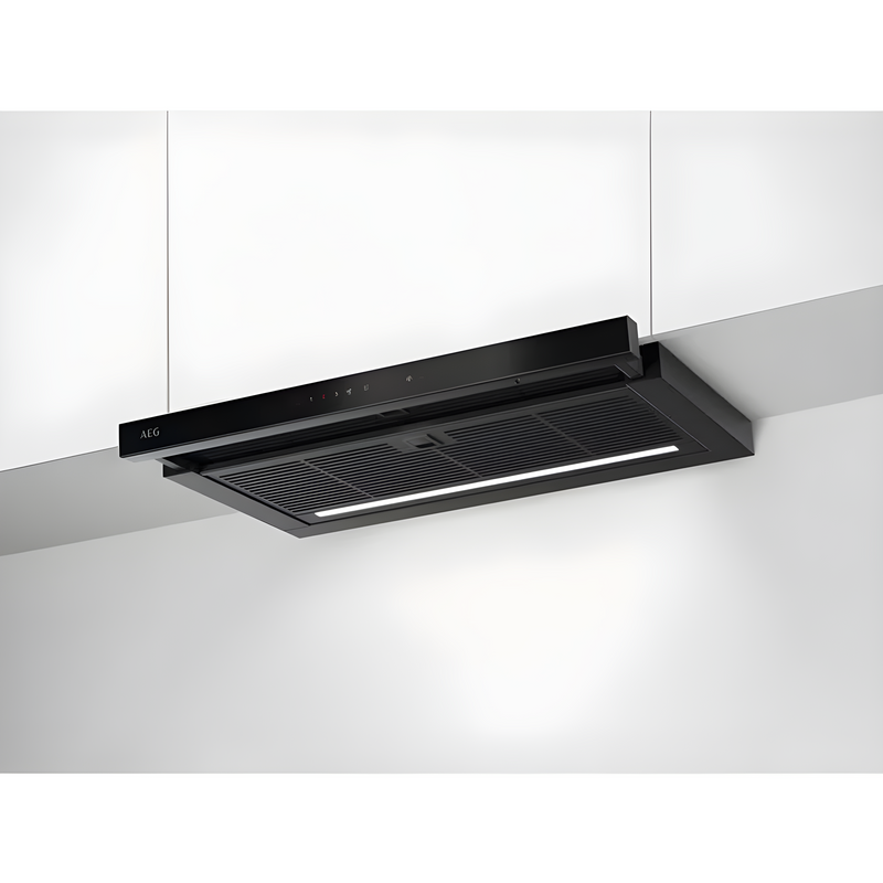 AEG GDP866PB - Black Telescopic Extractor Hood - A+ energy